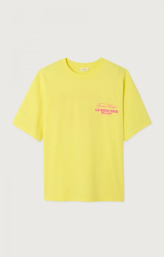 Unisex's t-shirt Fizvalley Reference: MFIZ02AMLH25