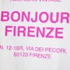 Unisex's t-shirt Fizvalley Reference: MFIZ02FIRENZEH26