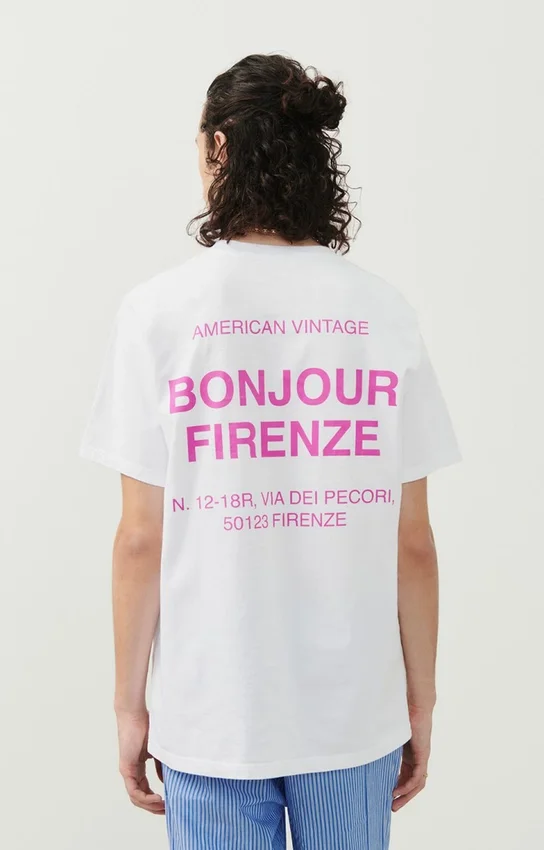 Unisex's t-shirt Fizvalley Reference: MFIZ02FIRENZEH26