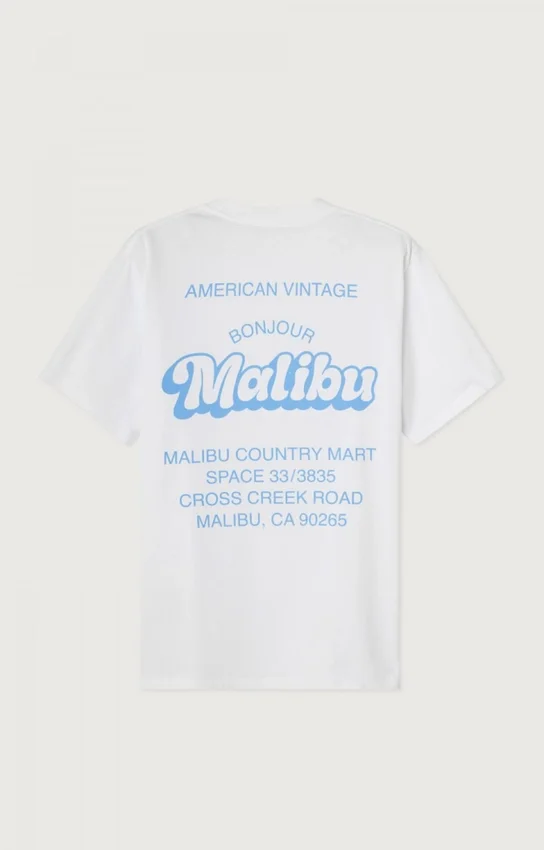 Unisex's t-shirt Fizvalley Reference: MFIZ25BMALIBUH26