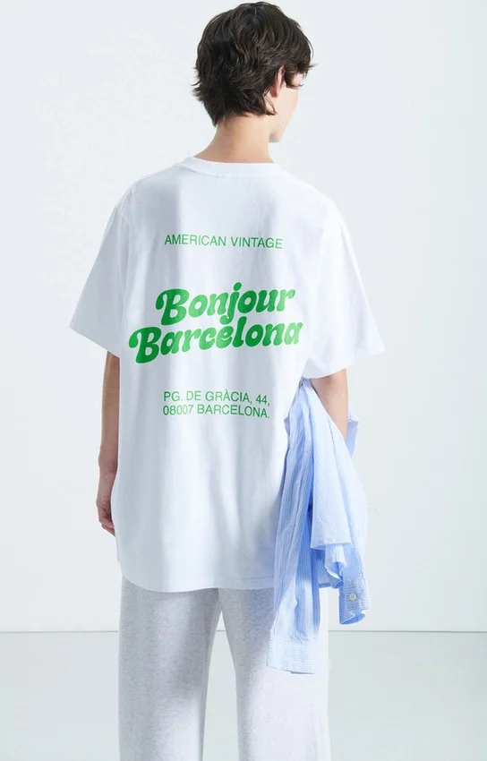 Unisex's t-shirt Fizvalley Reference: MFIZ25BPASEOH26