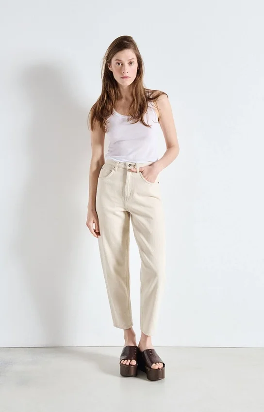 Women's big carrot jeans Tineborow Reference: TINE11AH26